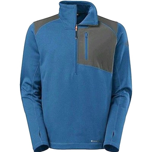 north face fleece men's half zip